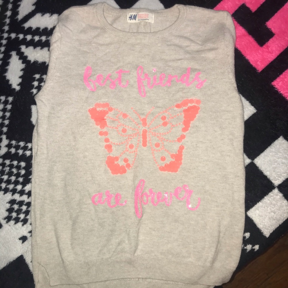Girls H&M long sleeve shirt